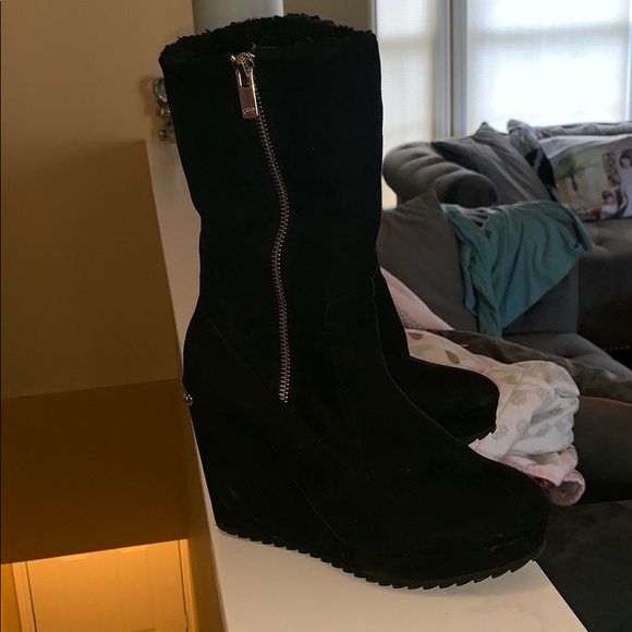 Juicy Couture Shoes - Juicy Couture Wedge boots
